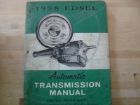 Orginal Handbok Växellåda Edsel